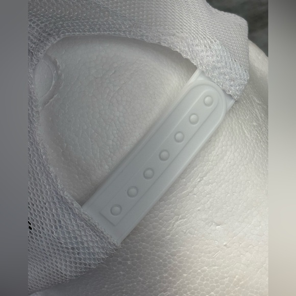 Cohutta Knife Co. GA US Patch Mesh Snap Back Hat Cap Outdoor OSFA White Tan - Picture 8 of 13